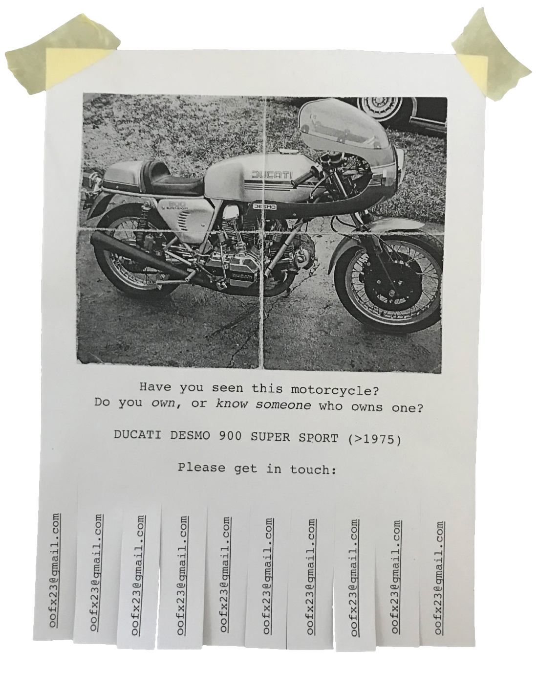 Ducati Poster A4
